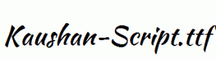 Kaushan-Script.ttf