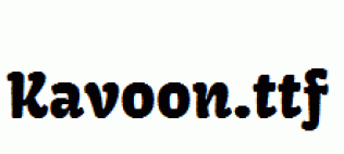 Kavoon.ttf
