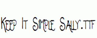 Keep-It-Simple-Sally.ttf