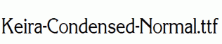 Keira-Condensed-Normal.ttf