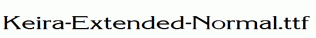 Keira-Extended-Normal.ttf