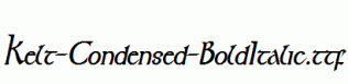 Kelt-Condensed-BoldItalic.ttf