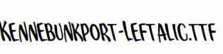 Kennebunkport-Leftalic.ttf