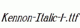Kennon-Italic-1-.ttf