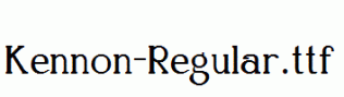 Kennon-Regular.ttf