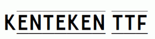 Kenteken.ttf