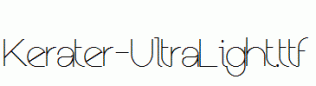 Kerater-UltraLight.ttf