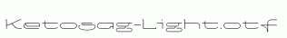 Ketosag-Light.otf