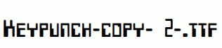 Keypunch-copy-2-.ttf