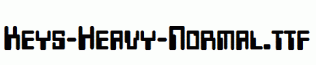 Keys-Heavy-Normal.ttf