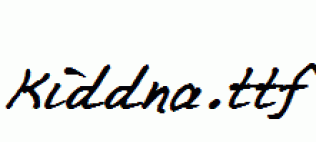 Kiddna.ttf
