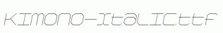 Kimono-Italic.ttf