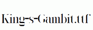 King-s-Gambit.ttf