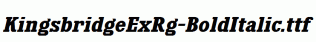 KingsbridgeExRg-BoldItalic.ttf