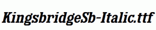 KingsbridgeSb-Italic.ttf