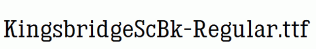 KingsbridgeScBk-Regular.ttf