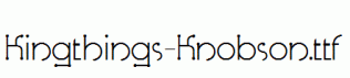 Kingthings-Knobson.ttf