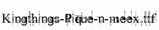 Kingthings-Pique-n-meex.ttf