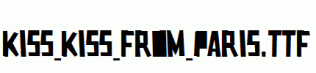 Kiss-Kiss-From-Paris.ttf
