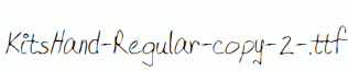 KitsHand-Regular-copy-2-.ttf