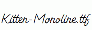 Kitten-Monoline.ttf