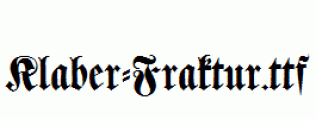 Klaber-Fraktur.ttf