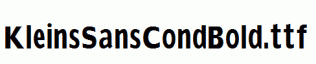 KleinsSansCondBold.ttf