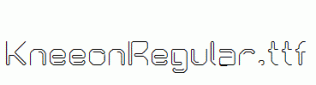 KneeonRegular.ttf