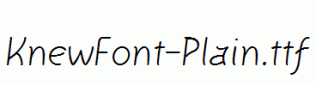 KnewFont-Plain.ttf