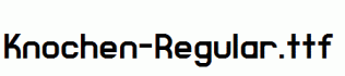 Knochen-Regular.ttf
