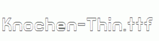 Knochen-Thin.ttf