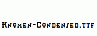 Knomen-Condensed.ttf