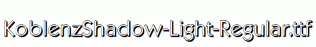 KoblenzShadow-Light-Regular.ttf