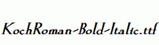 KochRoman-Bold-Italic.ttf