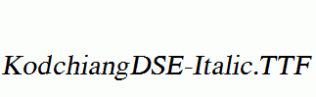 KodchiangDSE-Italic.ttf