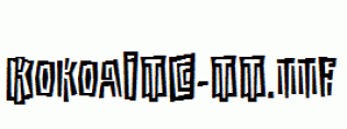 KokoaITC-TT.ttf