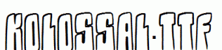 Kolossal.ttf