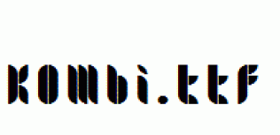 Kombi.ttf