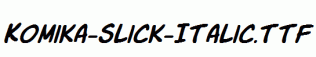Komika-Slick-Italic.ttf