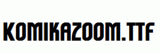 Komikazoom.ttf