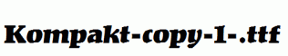 Kompakt-copy-1-.ttf