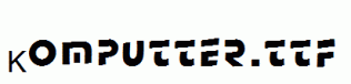 Komputter.ttf