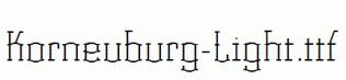 Korneuburg-Light.ttf