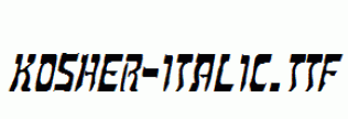 Kosher-Italic.ttf