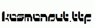 Kosmonaut.ttf