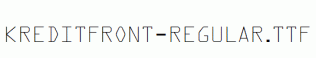KreditFront-Regular.ttf