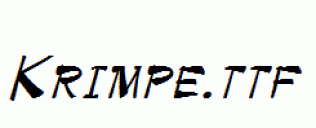 Krimpe.ttf