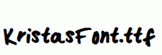 KristasFont.ttf