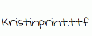 Kristinprint.ttf
