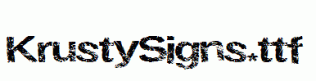 KrustySigns.ttf